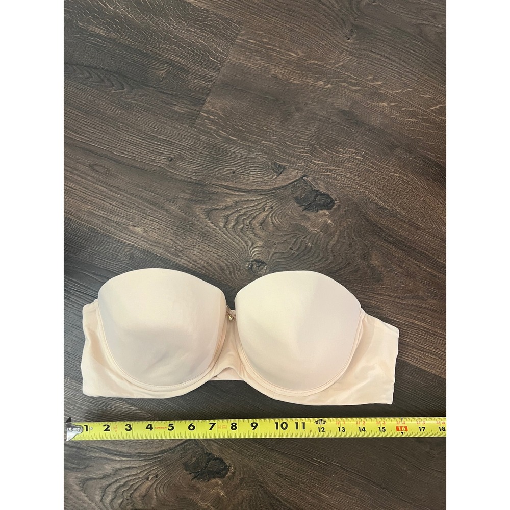 Soma Embraceable‎ Multiway Strapless Bra 42C Beige Nude Underwire Convertible
